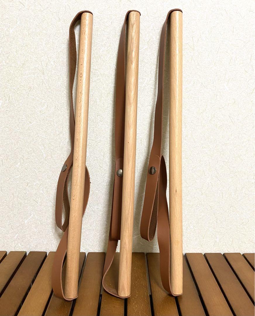Snow Peak NAKATA KOGEI TakeHanger スノーピーク 木製ハンガー 非売品
