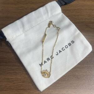 MARC JACOBS マークジェイコブス ブレスレット 邪眼 アクセサリー ゴールド系 SS925 袋付き