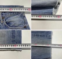 【W30/L36】DUBBLE WORKS Used Closing Cut Off Denim Pants ダブルワークス カットオフ デニム パンツ リメイク 日本製 Y1108_画像7