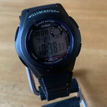 【新品・箱なし】カシオ CASIO スタンダード デジタル メンズ デュアルタイム 腕時計 F-200W-1A_画像1