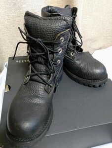 Portaille loom osaka exclusive LEX-W20 TREK Laced Boots ROUGH BULL BLACK 41 ポルタユ トレッキングブーツ guidi DANNER 美品