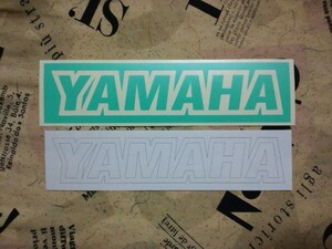 ☆YAMAHA ☆枠文字 ☆塗装 ☆マスキング ☆150mm ☆ヤマハ ☆1枚☆