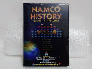 未開封+廃盤品　namco　PC　NAMCO HISTORY　VOL.4　ナムコ　ナムコヒストリー　Windows