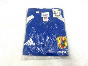 ◇【新品】 adidas/アディダス L-06 JFA OFFICIAL GOODS 2004 サッカー レプリカ ユニフォーム L サイズ KIRIN ブルー/青