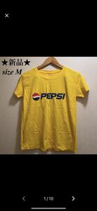 新品★イエロー★PEPSI★Tシャツ★ユニセックス★M