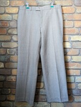 ☆フランス製☆60’s-70’s TREVIRA FRANCE Polyester×WoolSlacks フランスビンテージ ウールパンツ ユーロビンテージ 60年代 70年代_画像1