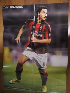 イブラヒモビッチ エジル ポスター ACミラン レアルマドリード WSD Zlatan IBRAHIMOVIC OZIL poster AC Milan Real Madrid　ズラタン