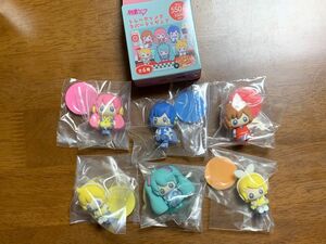 初音ミク　トレーディングラバーフィギュア　ダイナー　6個まとめ売り