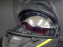 Lサイズ★WINS ウインズ A-FORCE RS FLASH フルフェイスヘルメット マットカーボン×ネオンイエロー★アウトレット 2020年製造_画像7