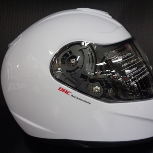 Lサイズ★WINS ウインズ FF-COMFORT フルフェイスヘルメット クールホワイト★アウトレット 2021年製造の画像3