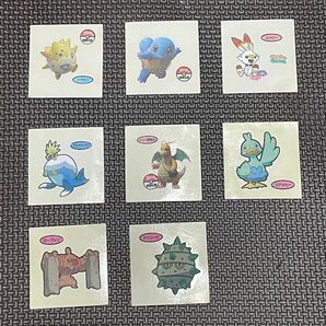 【訳あり】ポケモンパン　デコキャラシール　8枚セット　ポケモンシール　　