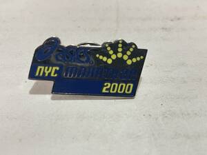 ニューヨークシティマラソン　2000年　アシックス　企業　ピンバッチ