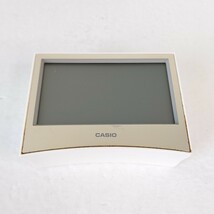 置時計　CASIO　DQD-S01J 美品　電波時計　タイマー　温湿度　アラーム_画像1