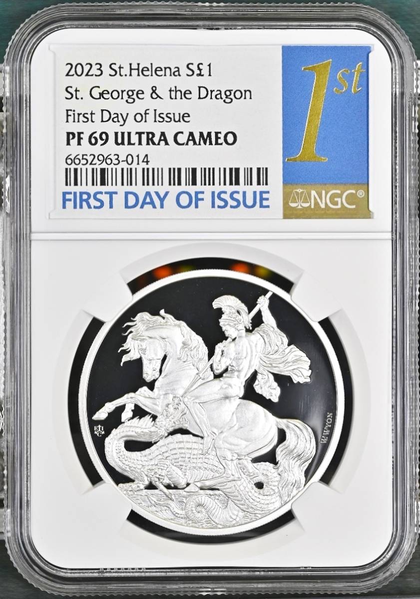 2019 ブリタニア & ゲルマニア 銀貨 NGC MS69 アレゴリーシリーズ 第一弾-