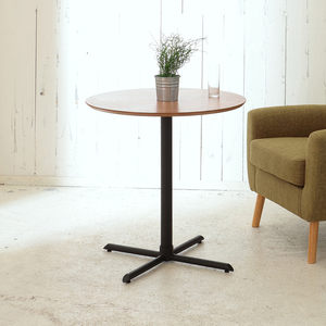 カフェテーブル サブテーブル サイドテーブル リビング ダイニング おしゃれ ナチュラル 北欧 デザイン 黒 ブラック 円形 丸型 直径65cm