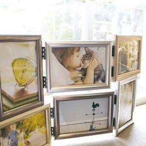  photo frame 6 sheets for picture frame modern interior good-looking stylish metal 