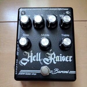 Baroni Lab Hell Raiser 200ワット バローニラボ　ギターアンプヘッド