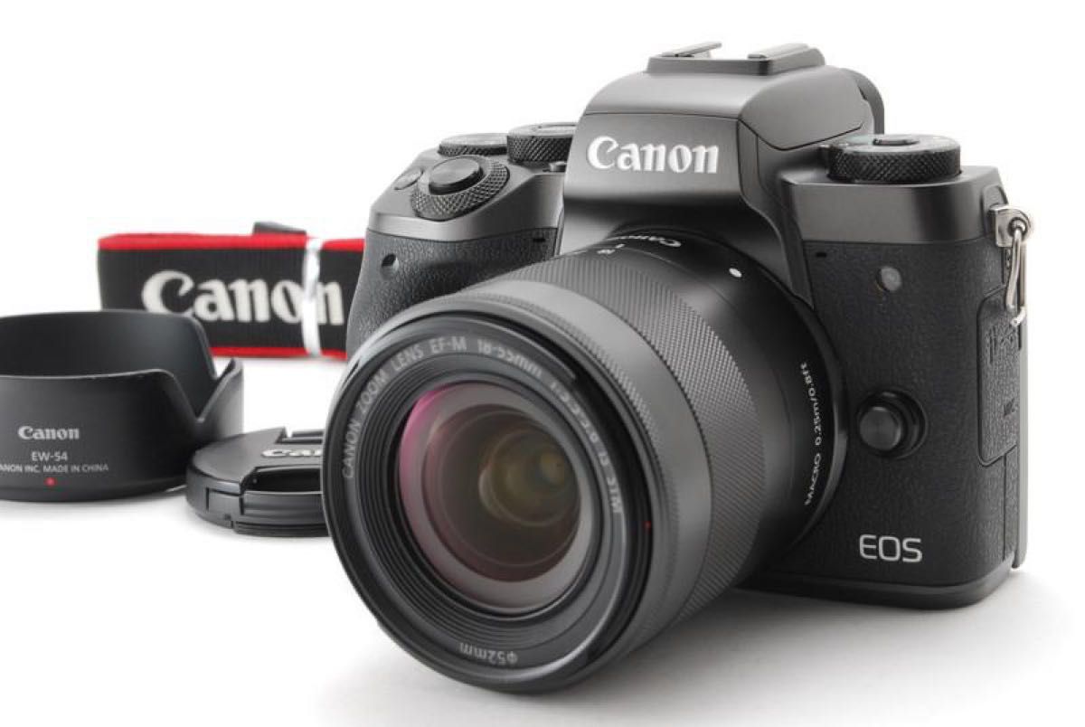 高級ブランド 【Canon EOS M5】☆即日撮影セット☆、ズームレンズ付