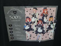 【新品】五等分の花嫁 ナース集合プリントTシャツ Lサイズ黒_画像5