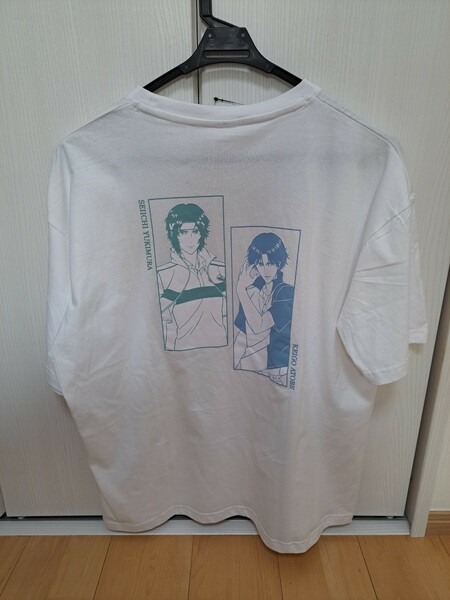 【新品】新テニスの王子様 跡部景吾&幸村精市バックプリントTシャツ Lサイズ白