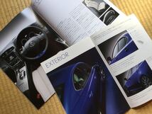 2009年 レクサス IS F カタログ 純正アクセサリーカタログ付き LC GS GSF ES IS SC ISF IS-F HS RC CT LX RX NX UX LFA RCF RZ _画像3