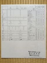 旧車 昭和52年 マツダ コスモL ポスター状のカタログ 当時物 ロータリー_画像5