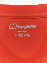 【新品タグ付き】berghaus バーグハウス Tシャツ ボルダリング 赤系 L ロゴ_画像5