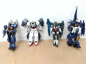 ガンダム ガンプラ 4体セット プラモデル 組み立て品 部品取り おもちゃ フィギュア 趣味 ホビーインテリア 現状品 