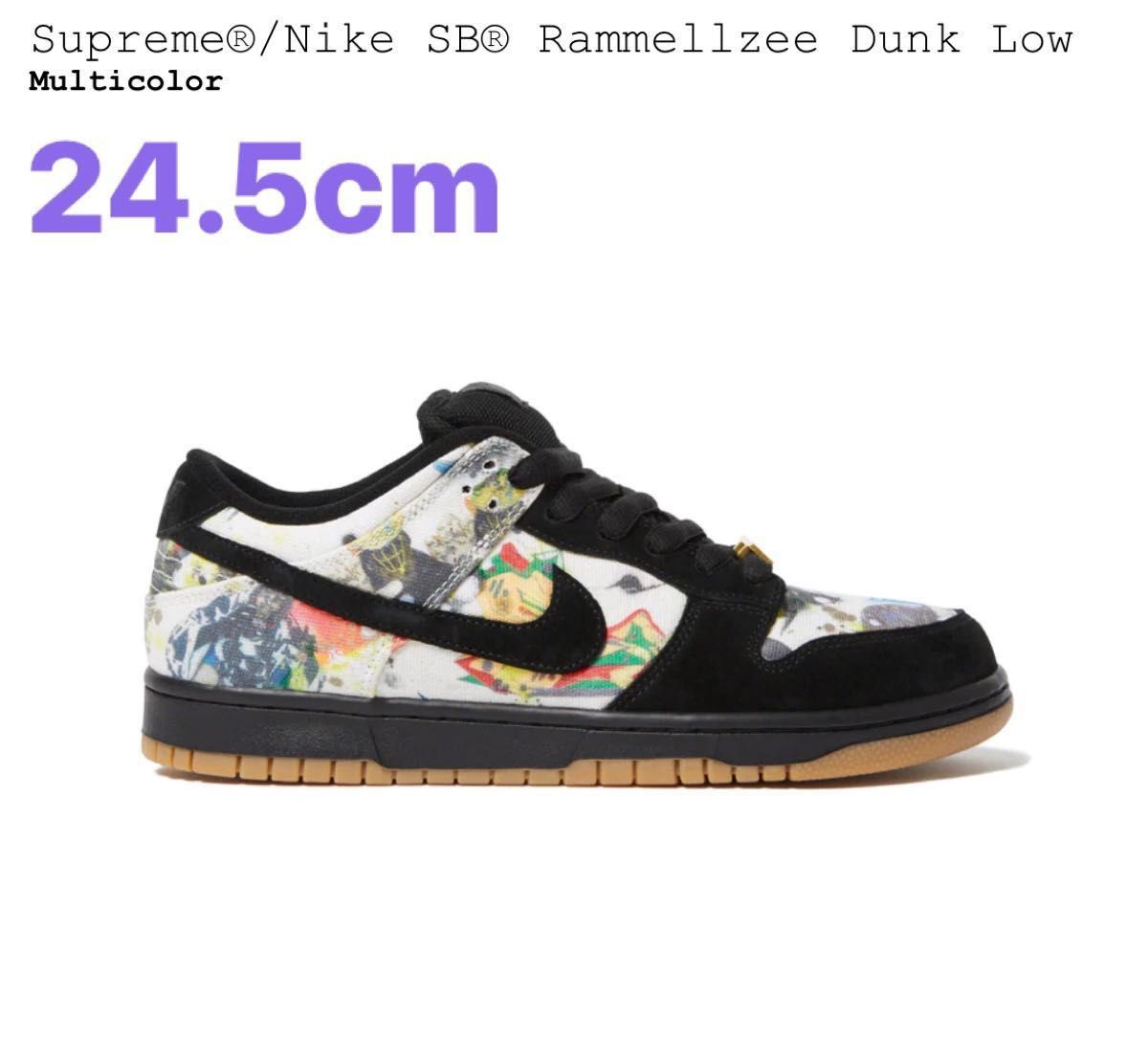 Supreme Nike SB Dunk Low Rammellzee 24cm ラメルジー ダンク｜PayPay