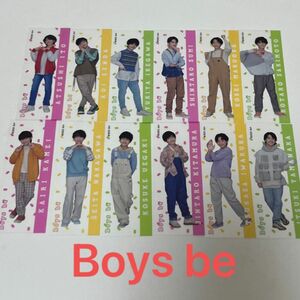 スプパラ　ステッカー　Boys be　ボイビ