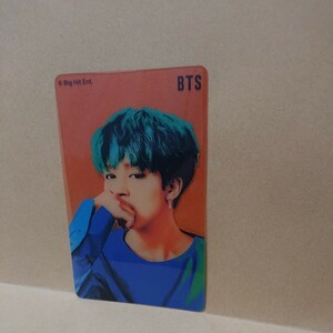  BTS 防弾少年団 コンタクト トレカ フォトカード 透明 ジミン JIMIN