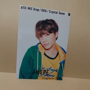 BTS 防弾少年団 MIC Drop DNA Crystal Snow ユニバーサルミュージック 購入特典 フォト 生写真 ホソク J-Hope 