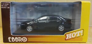 EBBRO　1/43　ホンダ　Honda　ACCORD　アコード　Nighthawk Black P.　黒　◇在庫処分品◇