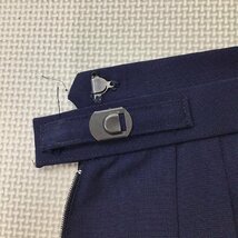 O5(中古)兵庫方面 女子制服2点 /L/W66/丈60/28本/セーラー/夏スカート/衣/KANKO/半袖/夏用/夏服/白3本/中学校/高校/女子学生/制服/学生服_画像9