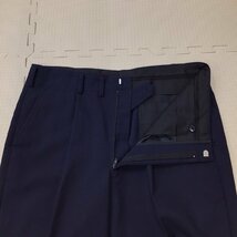 O48/(中古)栃木県 作新学院中等部 男子制服 夏ズボン1点 /指定品/W82/股下69/夏ズボン/Zippy/紺/夏用/夏服/男子学生/制服/学生服/卒業生品_画像3