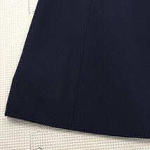 A62/(中古)栃木県 宇都宮中央女子高校 女子制服2点 /旧制服/3L/W69/丈54/ノンプリーツ/半袖ブラウス/冬スカート/GREEN MATE/白/紺/学生服_画像9