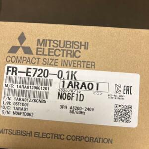 ★新品 【 国内発送 ★ 送料無料 】 MITSUBISHI/三菱 インバーター FR-E720-0.1K ★【６ヶ月保証】