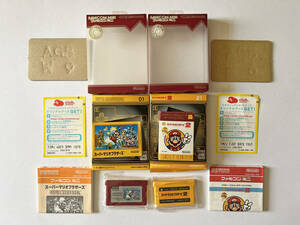 GBA スーパーマリオブラザーズ 1 2 セット　ゲームボーイアドバンス ファミコンミニ Super Mario Bros. Gameboy Advance Famicom mini