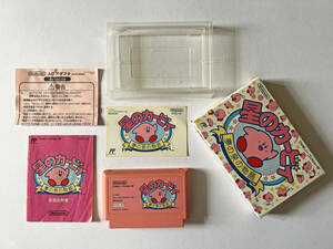 ファミコン 星のカービィ 夢の泉の物語　Famicom FC Kirby's Adventure
