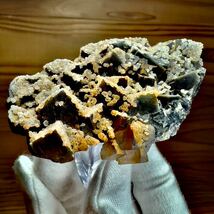 フローライト アメリカ ニューメキシコ州 TEAA Mine産 蛍石 蛍光 天然石 原石 鉱物 鉱物標本 石_画像4