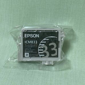 送料無料 純正インクカートリッジ EPSON エプソンICMB33 ブラック　1本