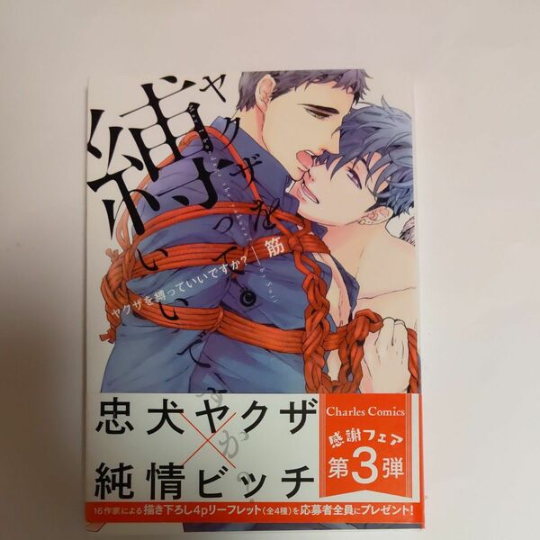 BLコミック 　筋「ヤクザを縛っていいですか?」