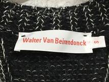 イタリア製 Walter Van Beirendonck ウォルターヴァンベイレンドンク ３D-Knit OS オーバーサイズ ルーズゲージ ニット S 黒_画像5