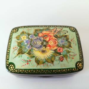 Art hand Auction [PAL013] Russia, Handmade miniature lacquer box (Mstera), Handmade items, interior, miscellaneous goods, ornament, object