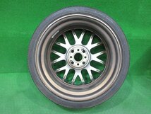 希少★激安★WORK/ワーク 18インチ 18×7.5JJ/8.0JJ +39/+44 100-4穴 溝有★NANKANG ナンカン 205/40R18 86H XL 4本[フィット/ヴィッツ]_画像7