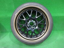 希少★激安★WORK/ワーク 18インチ 18×7.5JJ/8.0JJ +39/+44 100-4穴 溝有★NANKANG ナンカン 205/40R18 86H XL 4本[フィット/ヴィッツ]_画像5