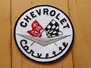 即決 VINTAGE AUTO PARTS PATCH CHEVROLET CORVETTE ビンテージ シボレー コルベット ワッペン 