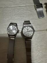 ◆中古ジャンク品◆ 部品取り SEIKO 腕時計 約11個セット _画像6