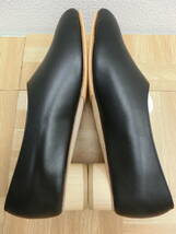 it/377949/2309/フォート Fot wood heel 25_circle ウッドヒール25 サークル パンプス 010125ｓｃ/ブラック/サイズ37(約23.5cm)/未使用品_画像6