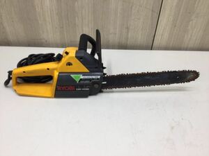 (A133) ＲＹＯＢＩ・電気チェンソー・ＣＳＮ－３６０ＮＳ・中古品 動作品